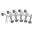 thumbnail image 1 of Design House 5-Pack Adjustable Hinge Pin Door Stoppers with Rubber Tips, Satin Nickel, 1 of 6