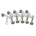thumbnail image 1 of Design House Standard Hinge Pin Door Stop Wall Protectors with Rubber Tip, Satin Nickel, 1 of 12