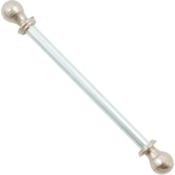 Hinge Pin with Ball Caps for 3-1/2" Hinges, 1-Pack, Satin Nickel by Stone Harbor Hardware