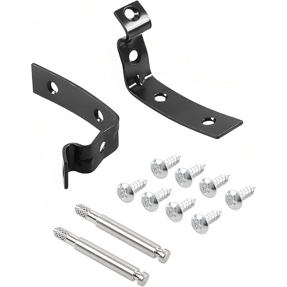 Hinge Repair Kit Glove Box Lid Hinge Snapped Bracket Repair Kit 1 Pair Glove Box Lid Bracket Replacement Parts New for Audi A4 S4 RS4 B6 B7 8E