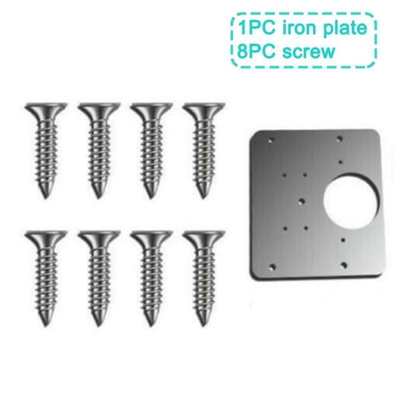Hinge Repair Plate For Cabinet Furniture Drawer Window Plate Steel L2W5