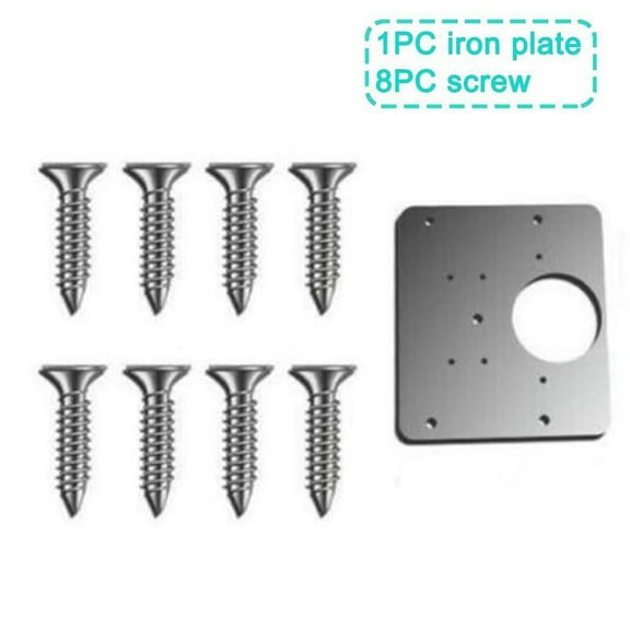 Hinge Repair Plate For Cabinet Furniture Drawer Window Plate Steel R6K2