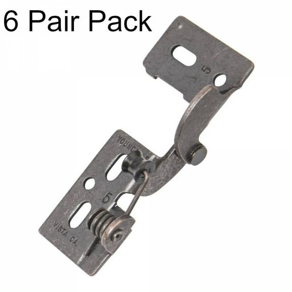 Hinge Youngdale #5 Oil Rubbed Bronze 1/4" Overlay