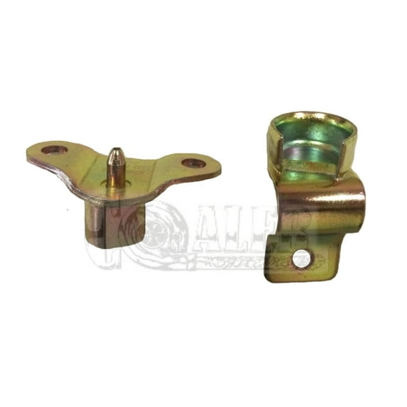 Hinge kit Tailgate Right Side 2 Piece GMC Sierra 1999-2006 Metal Replacement