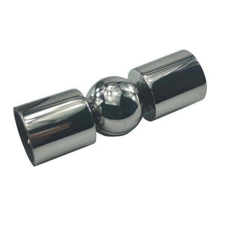 Hinged Elbow Connector, Curtain Rod Corner Connector for Bay Window Curtain Rods, Adjustable Stable Performance
