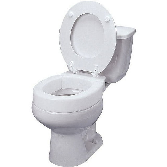 Hinged Elevated Toilet Seat