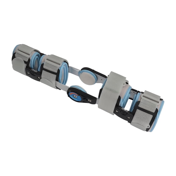 Hinged Knee Brace Anti Slip Adjustable Tightness Angle Medical Post Operation Knee Stabilizer