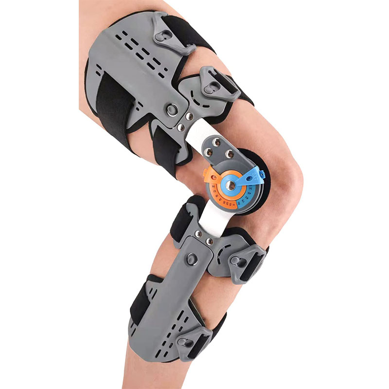 Hinged Post OP Knee Brace, ROM Knee Immobilizer Leg - View #3