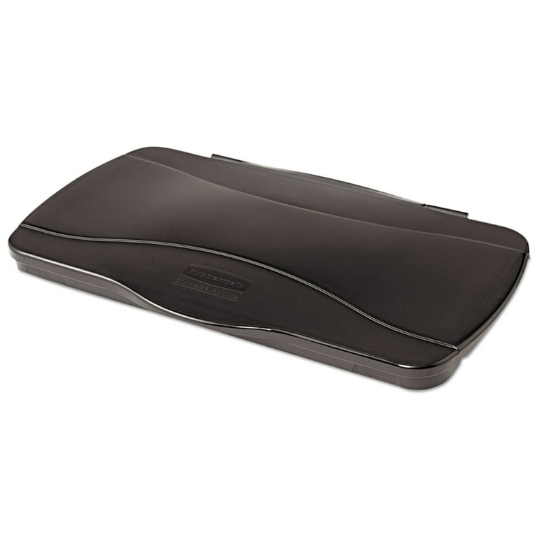 Hinged Lid for Vented Slim Jim, 20.38w x 11.38d x 2.75h, Black Hinged Lid for Vented Slim Jim, 20.38w x 11.38d x 2.75h, Black