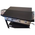 Hinged Lid for 4Burner Griddle from Sam's Club Black NOT Included