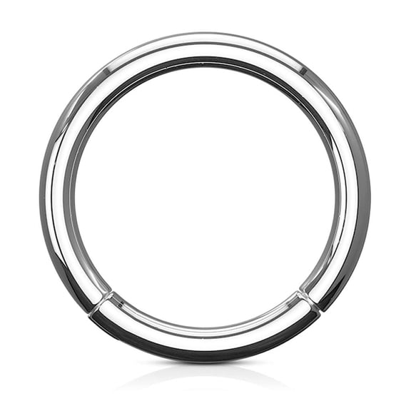FIFTH CUE Stainless Steel Septum Clicker Ring Jewelry Seamless Hoop