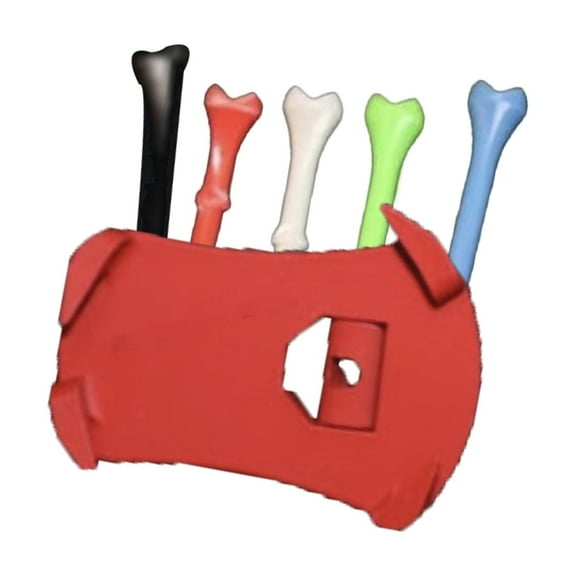 Hinged Turf Base V3 - Turf Tee for Artificial Turfs - Includes Pre-Cut Tee Variety Packs, Golf Simulator Training Tees for Outdoor Indoor Winter Turfs and Driving Range Home