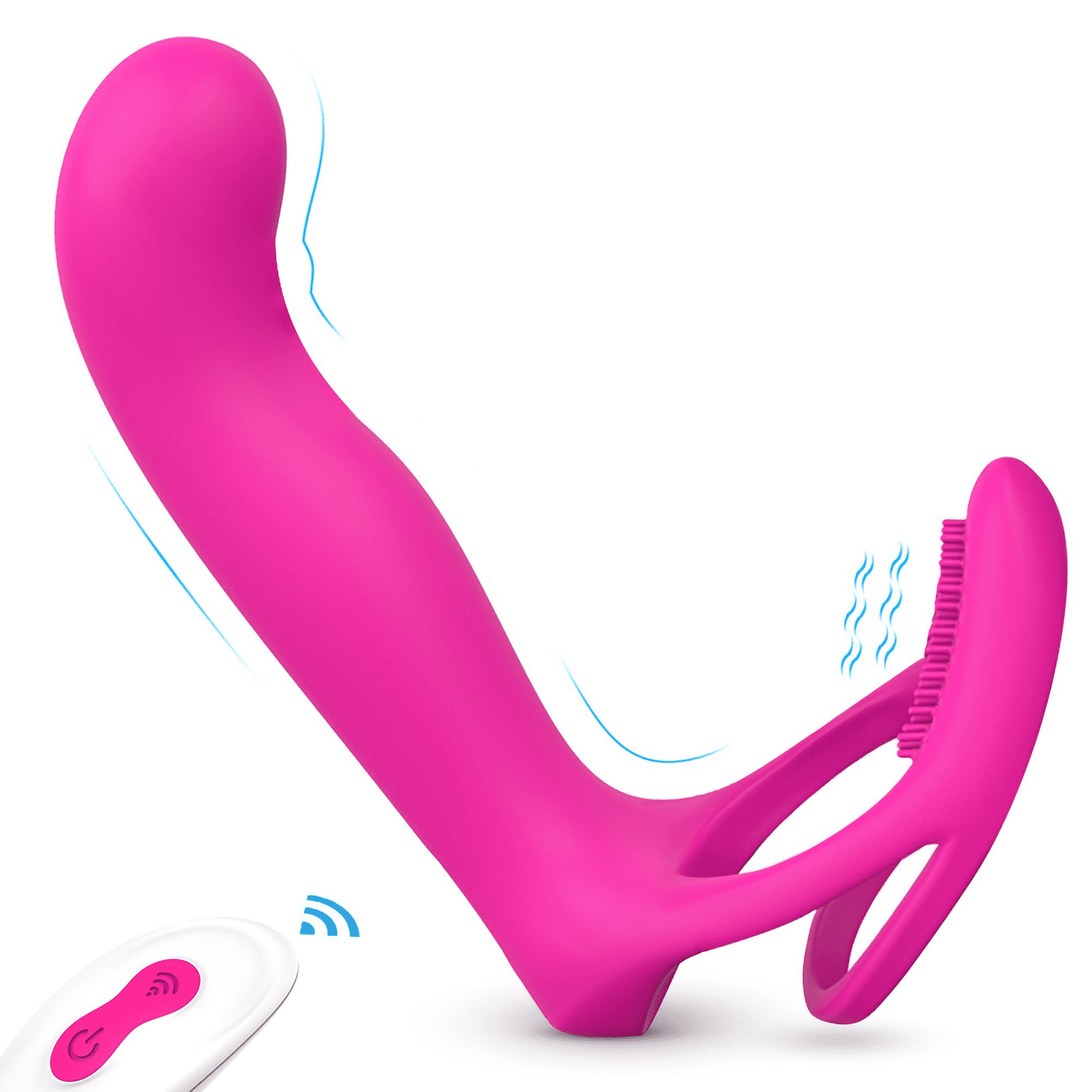 Hingming Vibrators and Adult Sex Toys,Adult Anal Sex Toys for Women Butt Plug with Penis Ring image