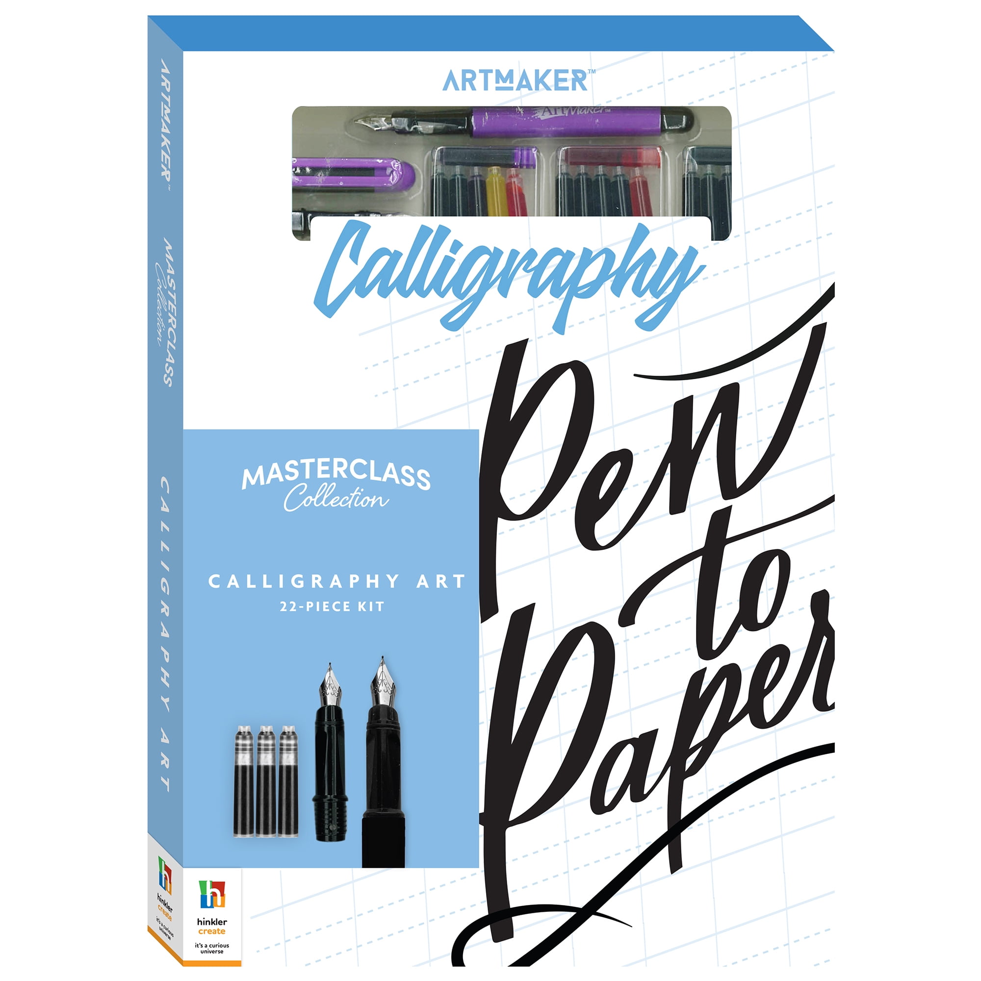 Art Maker Masterclass Collection: Calligraphy Art Kit - Beginner