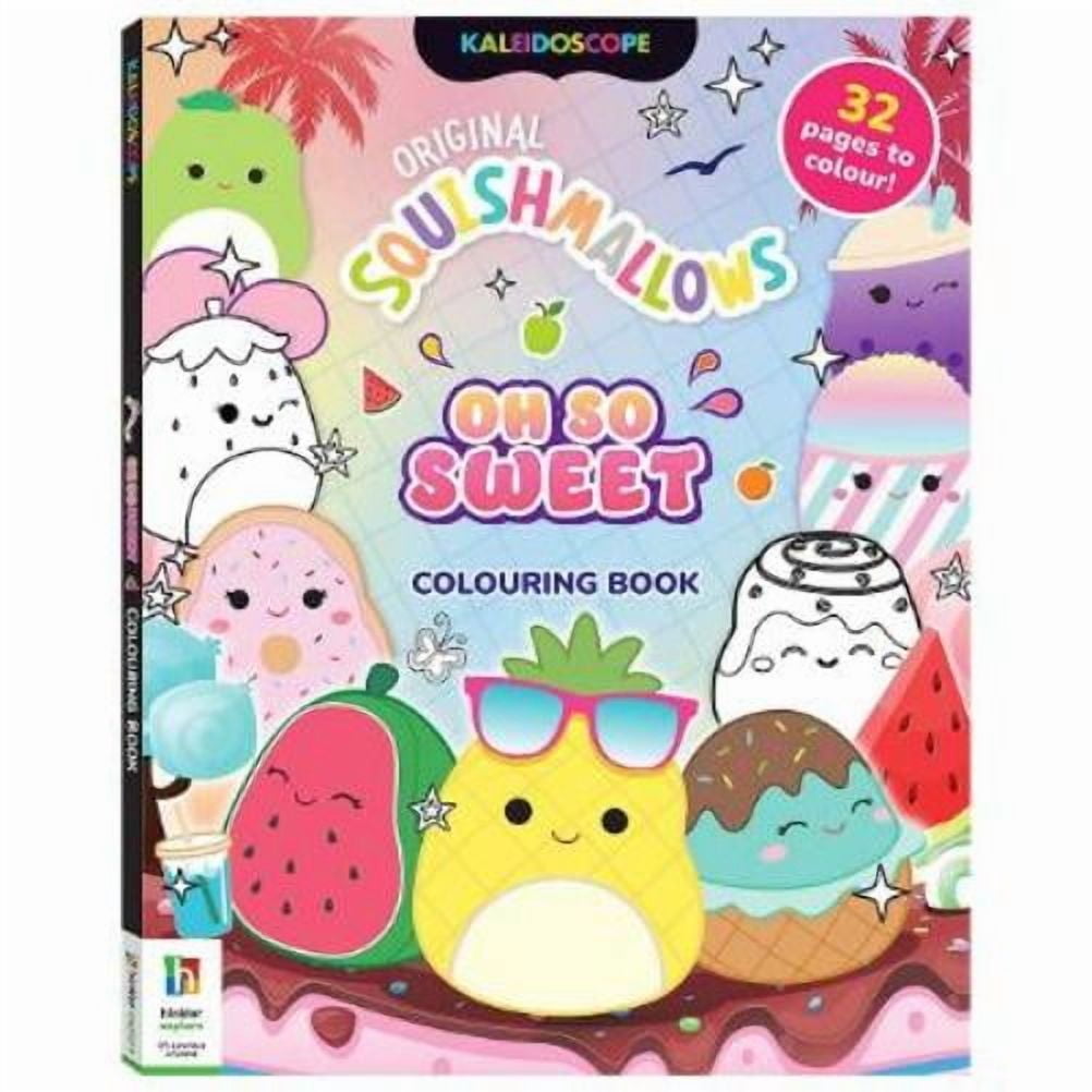 Hinkler Pty Ltd Kaleidoscope Squishmallows Colouring Book Oh So Sweet (Paperback) Squishmallows
