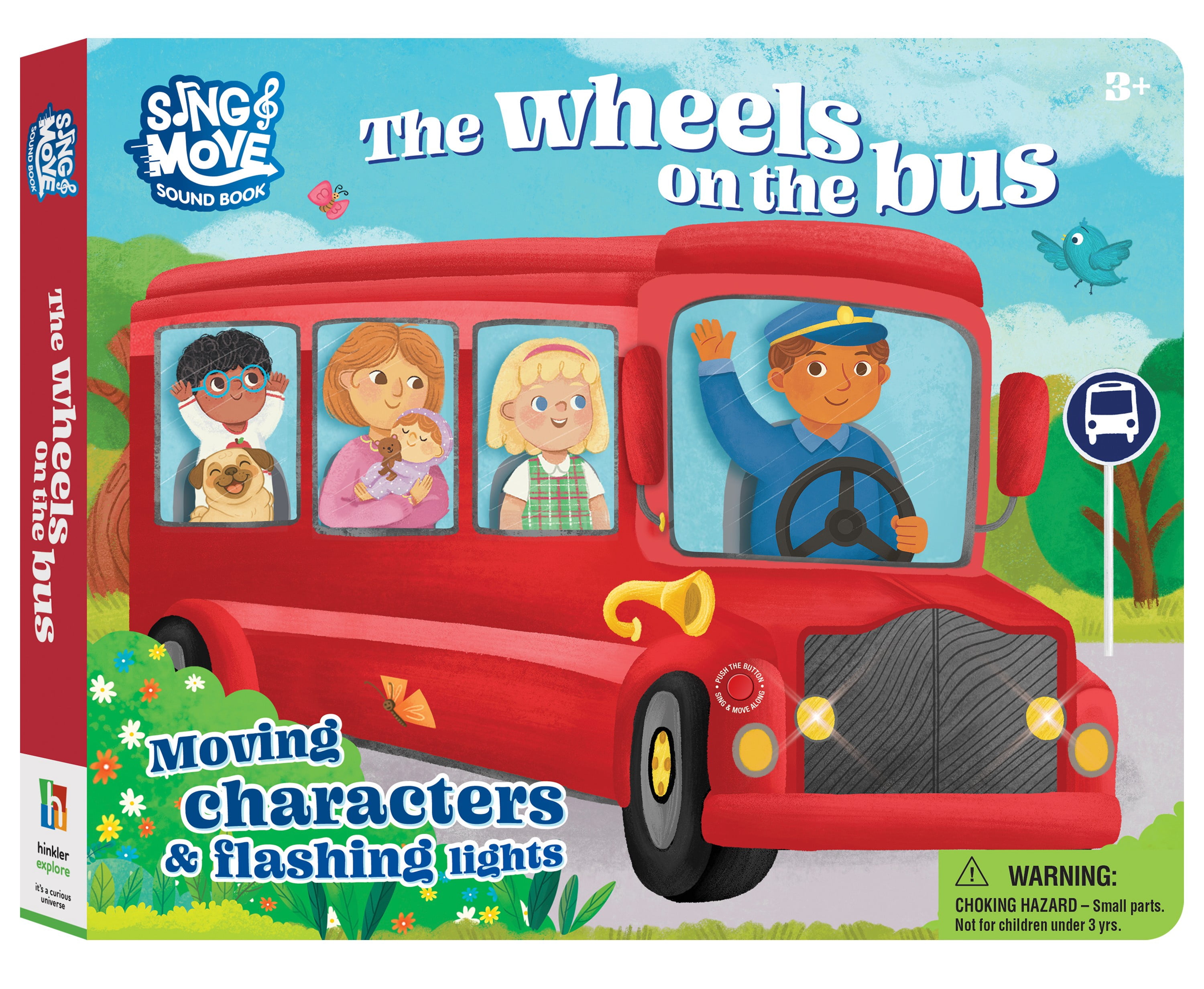 Hinkler Wheels on the Bus Interactive Sound Book for Toddlers