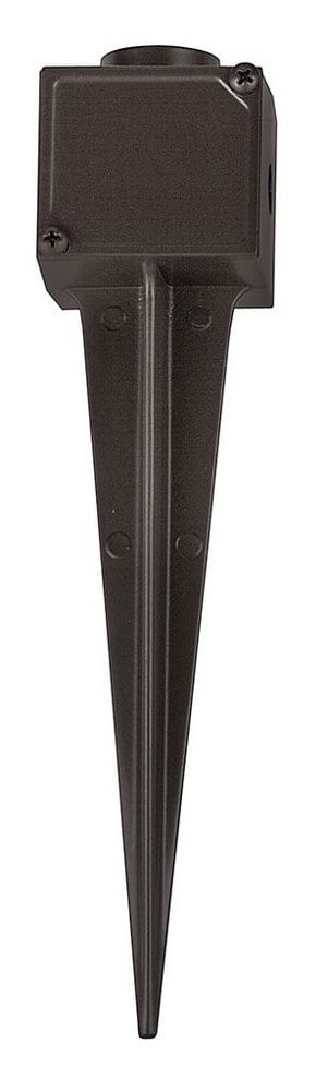Bronze Aluminum LED Pathway Ground Spike with Junction Box