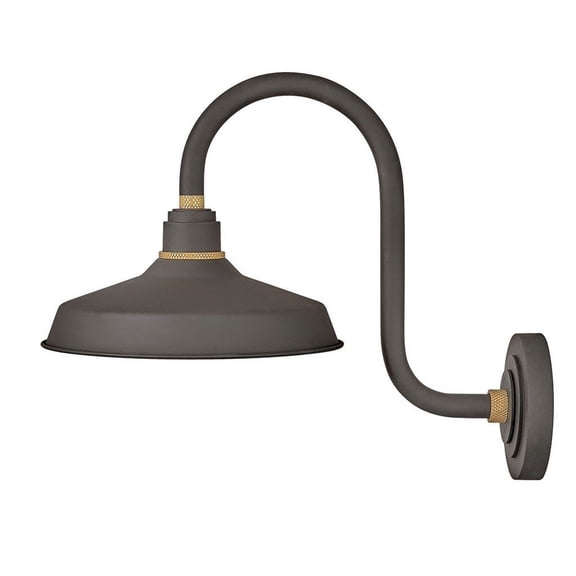 Hinkley Lighting 10362 Foundry 1 Light 17" Tall Outdoor Wall Sconce - Museum Bronze /