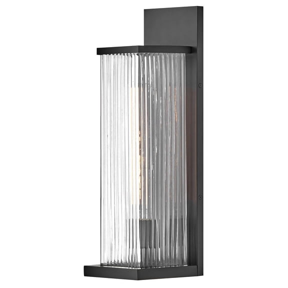 10604BK Hinkley Lighting Torrent - 5W 1 LED Medium Outdoor Wall Lantern-19 Inches Tall and 6 Inches Wide