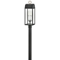 Hinkley Lighting 10661 Campbell 3 Light 25" Tall Post Light - Black