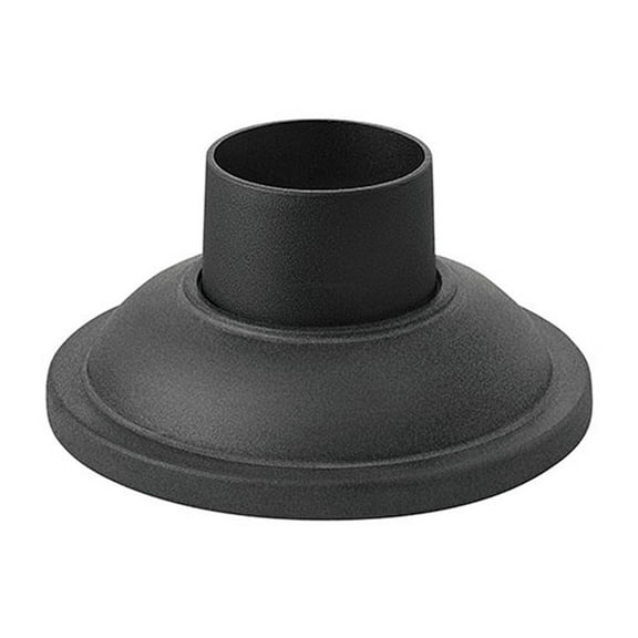 Hinkley Lighting 1304MB 7" Wide Cast Aluminum Pier Mount Base - Black