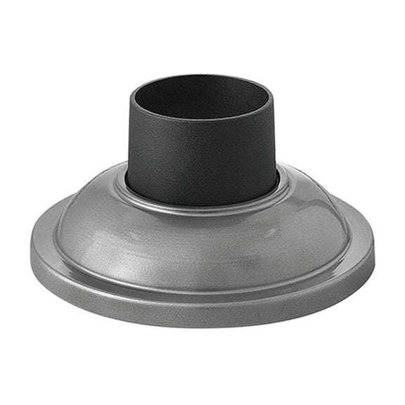 Hinkley Lighting 1304HE 7" Wide Cast Aluminum Pier Mount Base - Hematite
