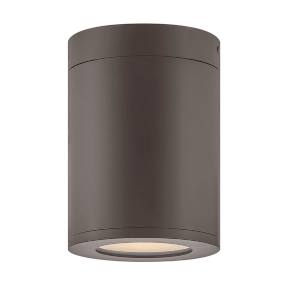 13592AZ-LL Hinkley Lighting Silo - 7 Inch 6.5W 1 LED Small Outdoor Flush Mount made with Coastal Elements for Coastal Environments-Architectural