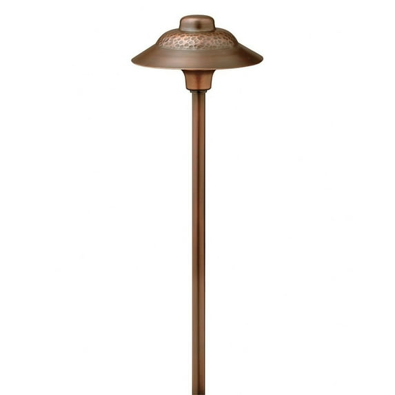 Low Voltage One Light Outdoor Path Light 6 Inches Wide By 16.75 Inches High Hinkley Lighting 1403Oc-Ll