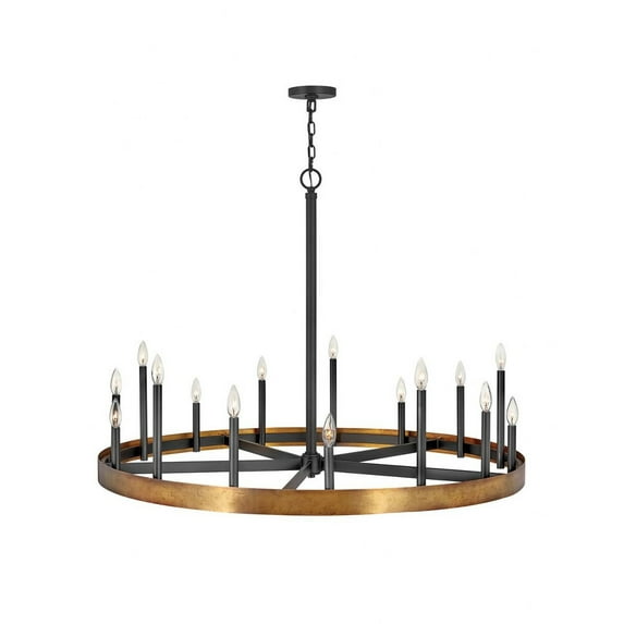 Hinkley Lighting - 15 Light Chandelier - Chandelier - Wells - Fifteen Light