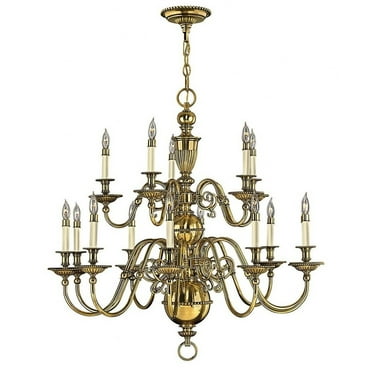 Hinkley Lighting - 15 Light Foyer Chandelier - Chandelier - Cambridge - 34.5