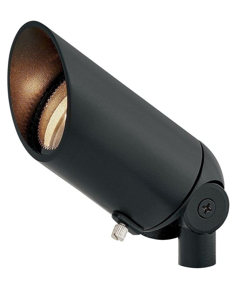 Satin Black Low Voltage LED Spot Light with Clear Lens