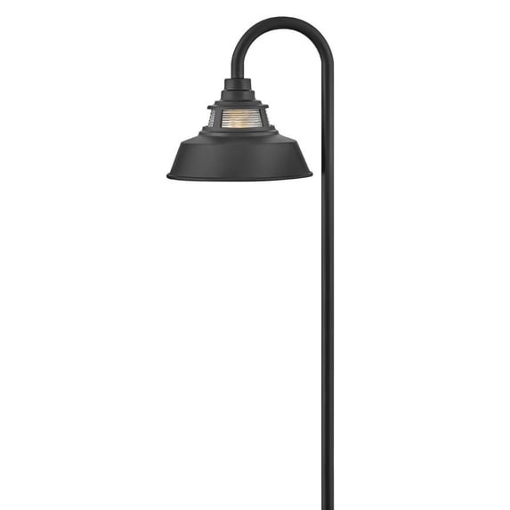 1.5W 1 Led Path Light In Traditional-26 Inches Tall And 7 Inches Wide-Black Finish Hinkley Lighting 15492Bk-Ll