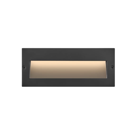 Hinkley Lighting 1565 Taper 12V 2.5W 8" Wide Led Step Light - Matte Black Stainless