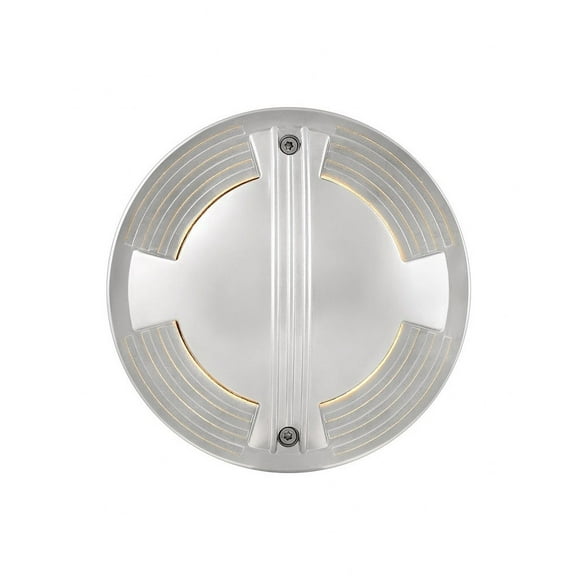 Sparta 7 Inch  Led Round Quad-Directional Well Light Stainless Steel Landscaping Indicator Hinkley Lighting 15742Ss