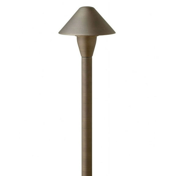 Low Voltage 15.5 Inch 1 Light Path Light-Matte Bronze Finish-T3 Lamp Base Type Hinkley Lighting 16016Mz-Ll