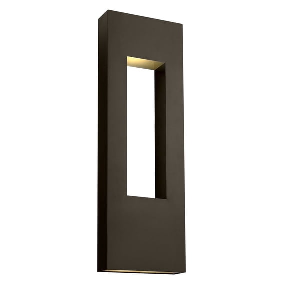 Hinkley Lighting 1639-LED 3-Light ADA Compliant LED Outdoor Ambient Wall Sconce from the Atlantis Collection