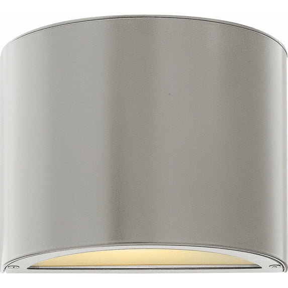 Hinkley Lighting 1667-GU24 5" Height 1-Light ADA Compliant Fluorescent Outdoor Wall Sconce from the Luna Collection