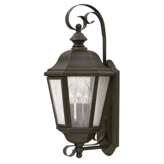 Hinkley Lighting 1670 3-Light 21" Height Outdoor Lantern Wall Sconce from the Edgewater Collection