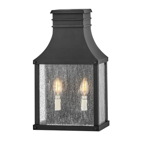 17466MB Hinkley Lighting Beacon Hill - 2 Light Outdoor Wall Mount In Traditional Style-17.25 Inches Tall and 9.75 Inches Wide