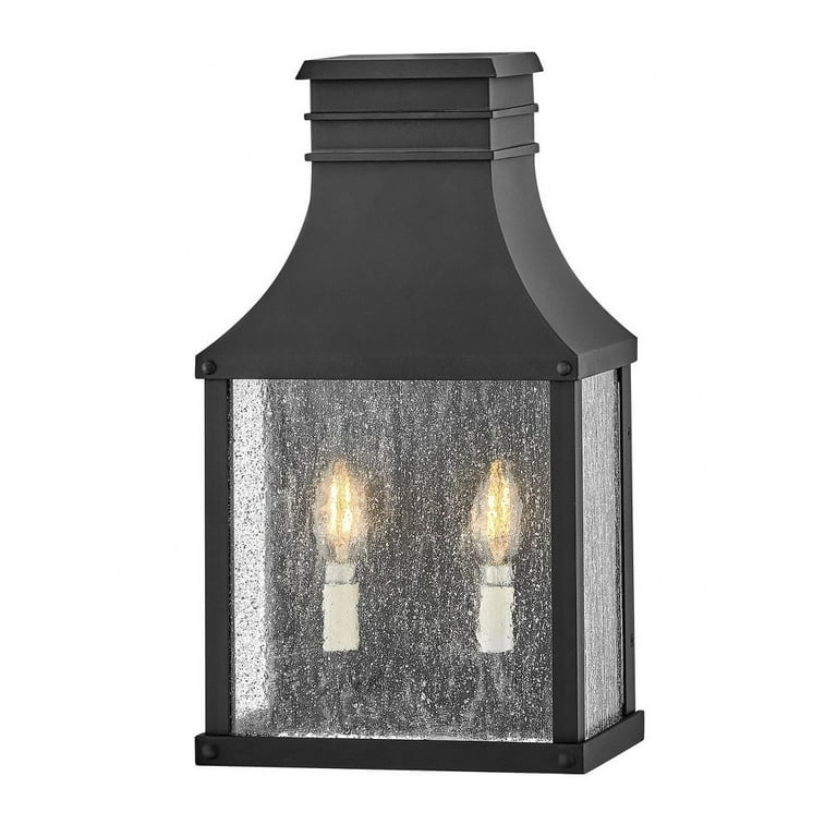 Hinkley Lighting 17466 Beacon Hill 2 Light 17.25 Tall Heritage Outdoor Wall Sconce Walmart