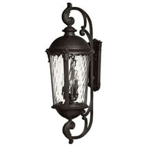 Hinkley Lighting 1929BK 42" Height 6-Light Lantern Outdoor Wall Sconce in Black from the Windsor Collection