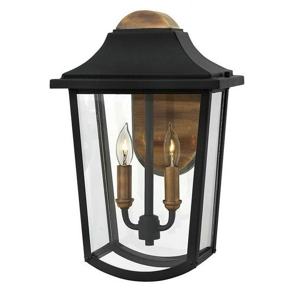 Hinkley Lighting 1974 2-Light Outdoor Lantern Wall Sconce from the Burton Collection