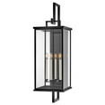thumbnail image 1 of 20019BK-Hinkley Lighting-Weymouth - 20W 4 LED Outdoor Extra Large Wall Mount Lantern-45.5 Inch Tall and 14 Inch Wide-Black Finish, 1 of 7