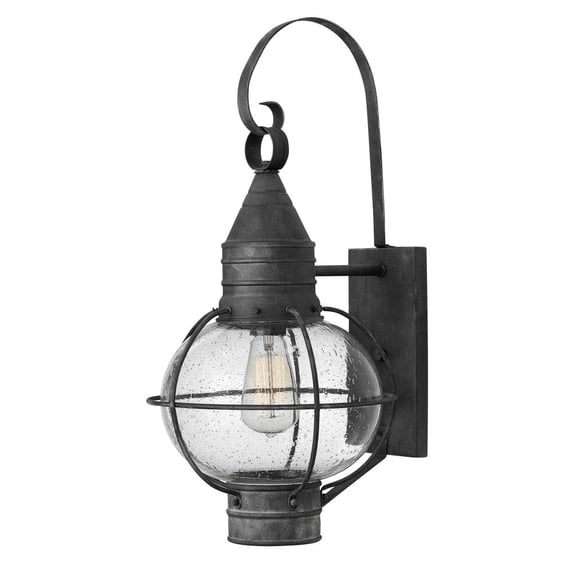 Hinkley Lighting 2204 23.3" Height 1-Light Lantern Outdoor Wall Sconce from the Cape Cod Collection