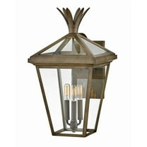 26095BU Hinkley Lighting Palma - 3 Light Outdoor Large Wall Mount Lantern In Transitional Style-21.5 Inches Tall and 12 Inches Wide-Burnished Bronze
