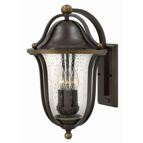 Hinkley Lighting 2645 3-Light Outdoor Lantern Wall Sconce from the Bolla Collection
