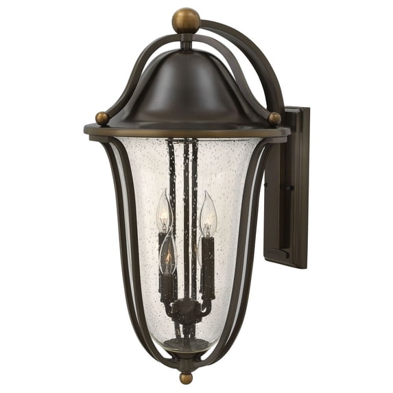 Hinkley Lighting 2649 4-Light Outdoor Lantern Wall Sconce from the Bolla Collection