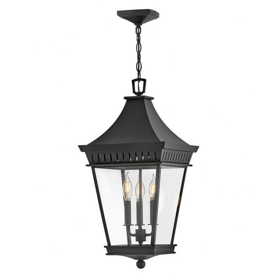 27092MB-Hinkley Lighting-Chapel Hill - 15W 3 LED Outdoor Large Hanging Lantern In Traditional Style-26 Inches Tall and 12.5 Inches Wide