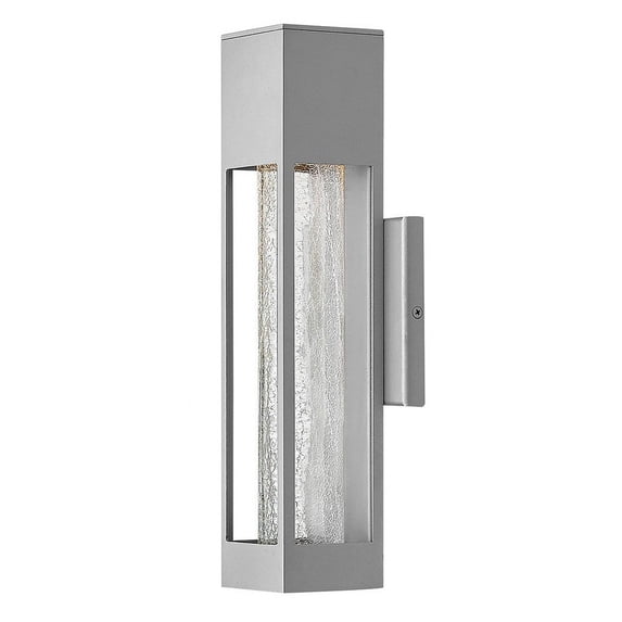 Hinkley Lighting 2850 Vapor 1 Light 14" Tall Outdoor Wall Sconce - Silver