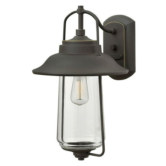 Hinkley Lighting 2864 16" Height 1-Light Lantern Outdoor Wall Sconce from the Belden Place Collection